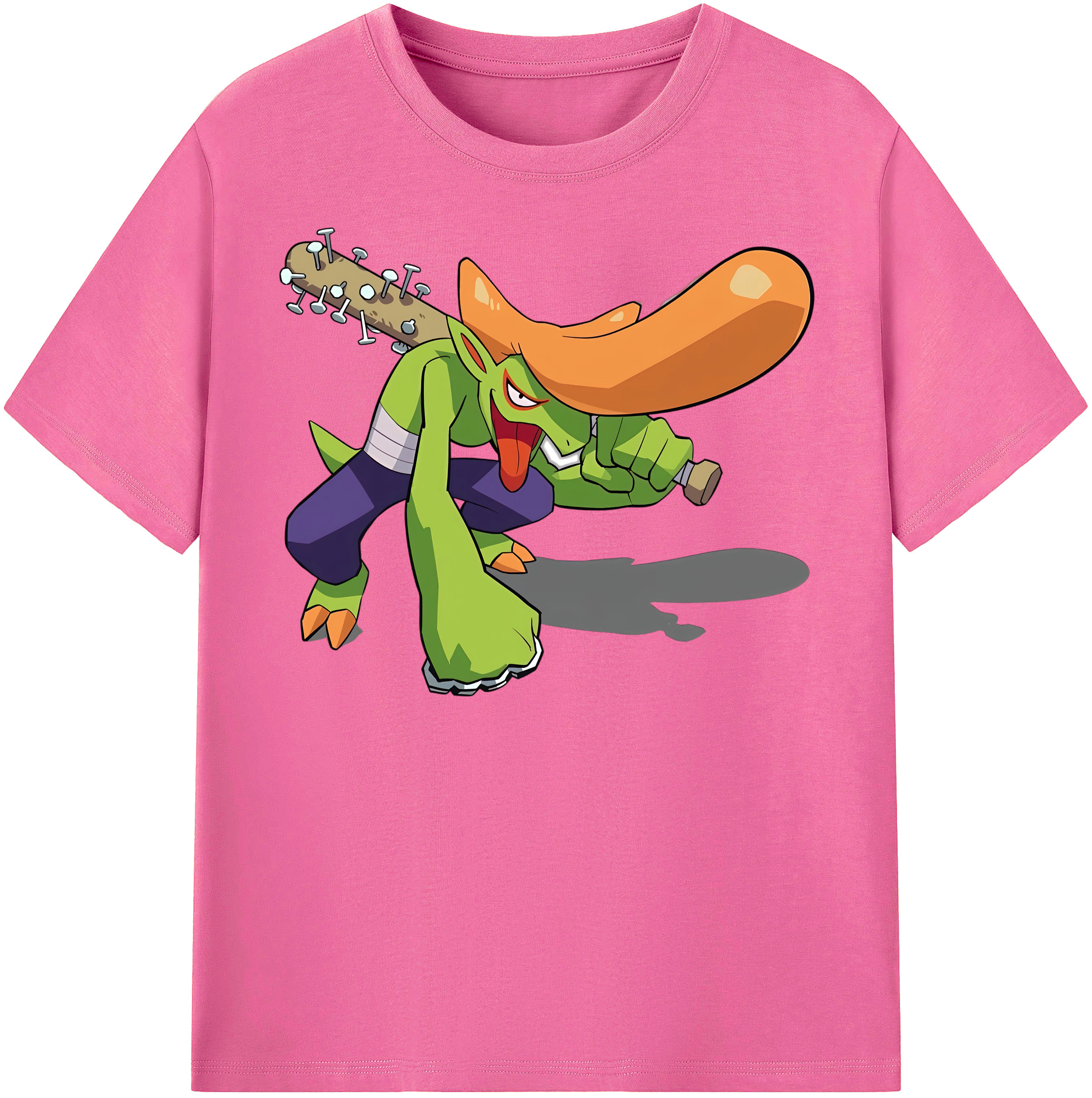 （画像用） 妖怪ウォッチ Yo-kai Watch レディースカジュアルプリントTシャツ（綿100％）
